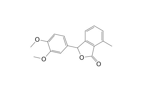 3-(3,4-dimethoxyphenyl)-7-methyl-2-benzofuran-1(3H)-one