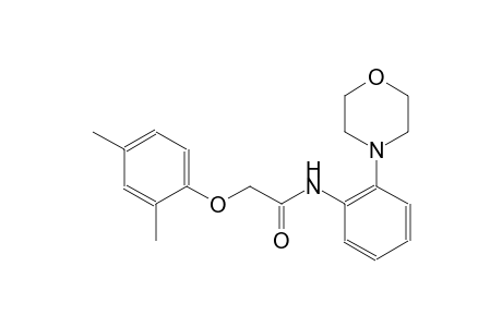 2-(2,4-dimethylphenoxy)-N-[2-(4-morpholinyl)phenyl]acetamide
