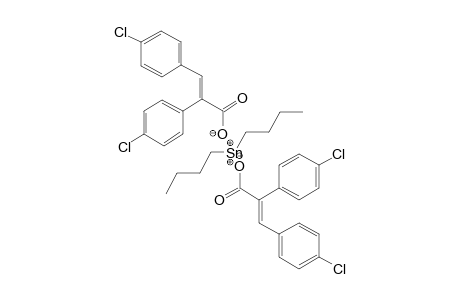 Di-n-butyltin(IV) di-[(E)-2,3-bis(4-chlorophenyl)-2-propenoate]