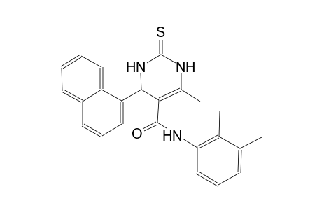 5-pyrimidinecarboxamide, N-(2,3-dimethylphenyl)-1,2,3,4-tetrahydro-6-methyl-4-(1-naphthalenyl)-2-thioxo-