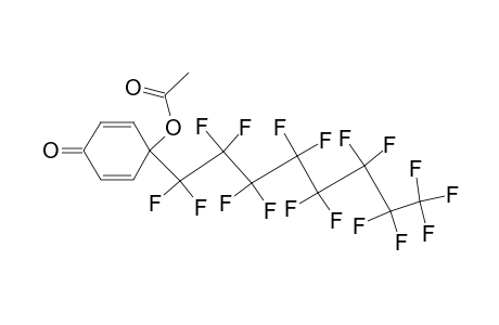 4-Acetoxy-4-perfluorooctyl-2,5-cyclohexadien-1-one