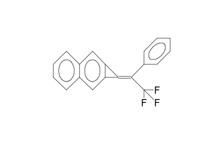 1-(2,2,2-Trifluoro-1-phenyl-ethylidene)-cyclopropa(B)naphthalene