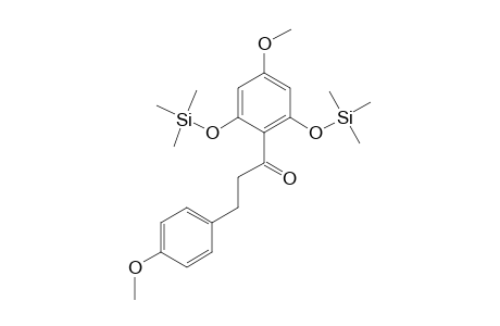 Dihydrochalcone <2',6'-dihydroxy-4',4-dimethoxy->, di-TMS