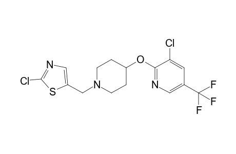 3-Chloro-2-({1-[(2-chlorothiazol-5-yl)methyl]piperidin-4-yl}oxy)-5-(trifluoromethyl)pyridine