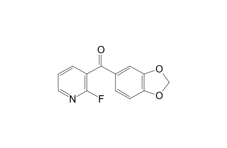 2-fluoro-3-pyridyl 3,4-(methylenedioxy)phenyl ketone