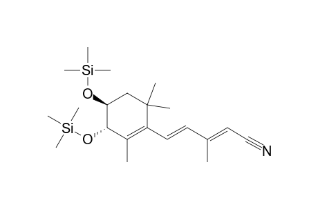 (2E,4E)-3-methyl-5-[(3S,4S)-2,6,6-trimethyl-3,4-bis(trimethylsilyloxy)-1-cyclohexenyl]penta-2,4-dienenitrile