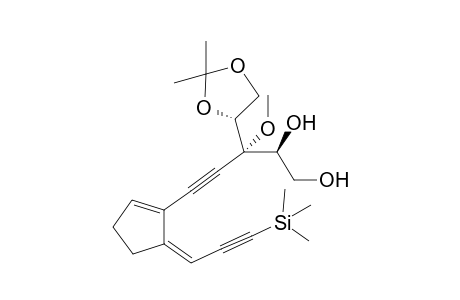 (2S,3S)-3-[(4R)-2,2-Dimethyl-1,3-dioxolan-4-yl]-3-methoxy-5-[(5Z)-5-(3-trimethylsilyl)-2-propylidene]-1-cyclopenten-1-yl]-4-penty-1,2-diol