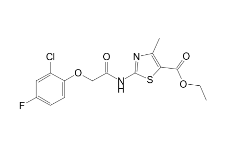 4-Methyl-5-ethoxycarbonyl-2-(2-chloro-4-fluorophenoxyacetamido)-thiazole