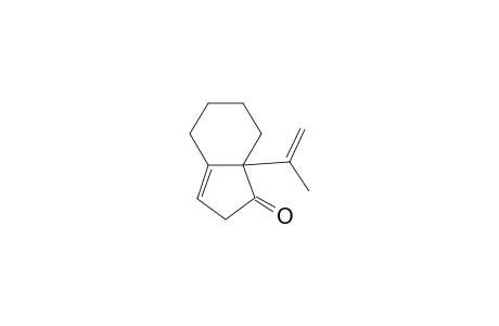 1H-Inden-1-one, 2,4,5,6,7,7a-hexahydro-7a-(1-methylethenyl)-