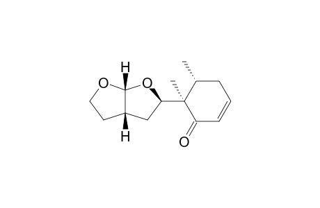 (5R,6R)-6-[(3aS,5R,6aR)-2,3,3a,4,5,6a-hexahydrofuro[2,3-b]furan-5-yl]-5,6-dimethyl-1-cyclohex-2-enone