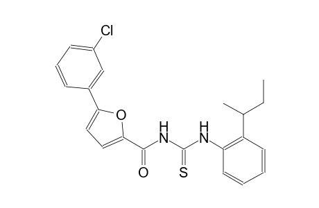 N-(2-sec-butylphenyl)-N'-[5-(3-chlorophenyl)-2-furoyl]thiourea