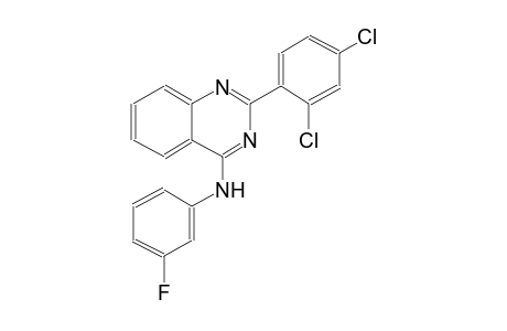 N-[2-(2,4-dichlorophenyl)-4-quinazolinyl]-N-(3-fluorophenyl)amine