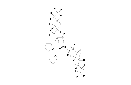 Zinc(II) bis[1,1,1,2,2,3,3,4,4,5,5,6,6,7,7,8,8-heptadecafluorooctane]ditetrahydrofuran