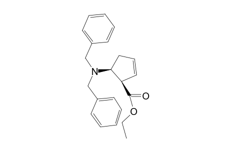 (1R,5S)-5-Dibenzylamino-cyclopent-2-enecarboxylic acid ethyl ester