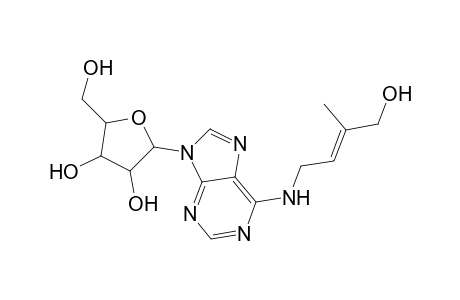 Adenosine, N-(4-hydroxy-3-methyl-2-butenyl)-, (E)-