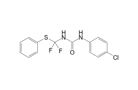 N-(4-Chlorophenyl)-N'-[difluoro(phenylsulfanyl)methyl]urea