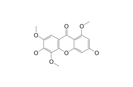 3,6-DIHYDROXY-1,5,7-TRIMETHOXYXANTHONE