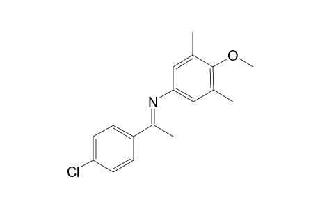 N-(3,5-Dimethyl-4-methoxy)phenyl-1-(4-chloro)phenylethylideneamine