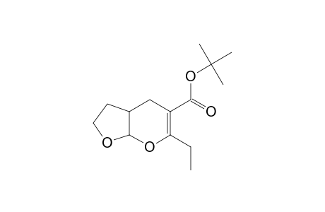 6-Ethyl-3,3a,4,7a-tetrahydro-2H-furo[2,3-b]pyran-5-carboxylic acid tert-butyl ester