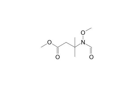 Methyl 3-[formyl(methoxy)amino]-3-methylbutanoate