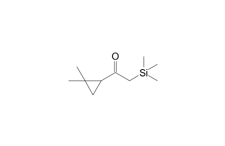 1-(2,2-Dimethylcyclopropyl)-2-trimethylsilyl-1-ethanone