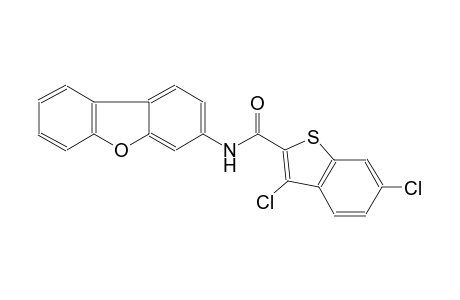 3,6-dichloro-N-dibenzo[b,d]furan-3-yl-1-benzothiophene-2-carboxamide