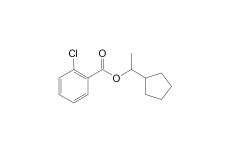 2-Chlorobenzoic acid, 1-(cyclopentyl)ethyl ester