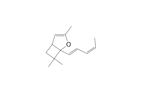 3,7,7-Trimethyl-1-penta-1,3-dienyl-2-oxabicyclo[3.2.0]hept-3-ene