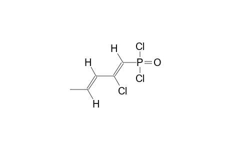 Z,E-2-CHLORO-1,3-PENTADIENYLDICHLOROPHOSPHONATE