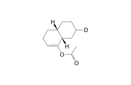 (1S,6S)-2-Acetoxy-9-deuteriobicyclo[4.4.0]dec-2-ene