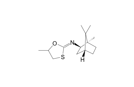 N-(2-exo-Bornyl)-5-methyl-1,3-oxathiolane-2-imine