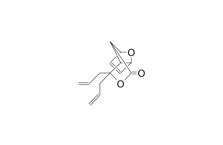 5,5-Diallyl-4,10-dioxa-exo-tricyclo-[5.2.0(2,6)]-dec-8-en-3-one