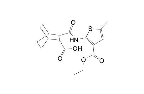 3-({[3-(ethoxycarbonyl)-5-methyl-2-thienyl]amino}carbonyl)bicyclo[2.2.2]oct-5-ene-2-carboxylic acid