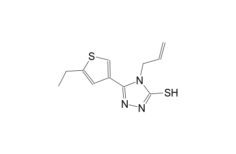 4-allyl-5-(5-ethyl-3-thienyl)-4H-1,2,4-triazol-3-yl hydrosulfide