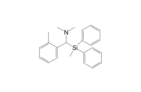 (Diphenylmethylsilyl)(o-methylphenyl)-N,N-dimethylmethanamine