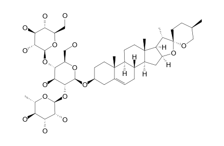 BALANITIN-6;YAMOGENIN-GLUCOPYRANOSIDE