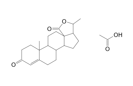PREGN-4-EN-18-OIC ACID, 11-(ACETYLOXY)-9,20-DIHYDROXY-3-OXO-, gamma-LACTONE, (11alpha,20R)-