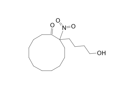 Cyclododecanone, 2-(4-hydroxybutyl)-2-nitro-