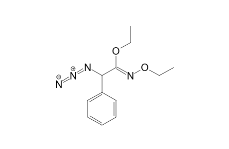 Ethyl 2-azido-N-ethoxy-2-phenylacetimidate