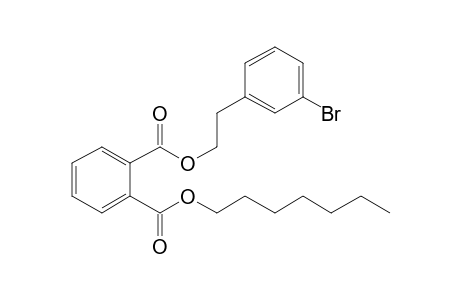 Phthalic acid, 2-(3-bromophenyl)ethyl heptyl ester