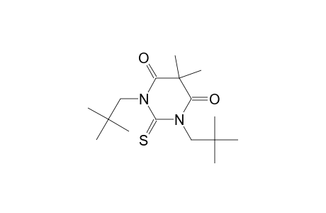 1,3-bis(2,2-dimethylpropyl)-5,5-dimethyl-2-sulfanylidene-1,3-diazinane-4,6-dione