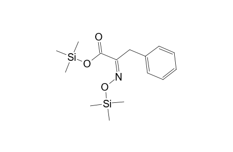 Benzenepropanoic acid, .alpha.-[[(trimethylsilyl)oxy]imino]-, trimethylsilyl ester