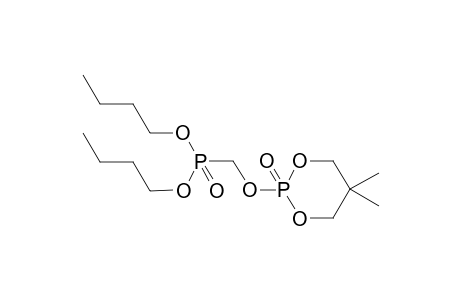 2-(dibutoxyphosphorylmethoxy)-5,5-dimethyl-1,3,2.lambda.5-dioxaphosphinane 2-oxide