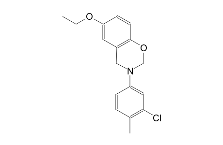 3-(3-chloro-4-methylphenyl)-6-ethoxy-3,4-dihydro-2H-1,3-benzoxazine
