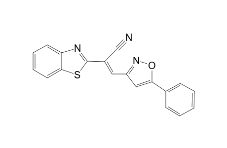 (E)-2-(BENZO-[D]-THIAZOL-2-YL)-3-(5-PHENYLISOXAZOL-3-YL)-ACRYLONITRILE