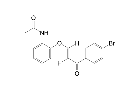 trans-2'-{[2-(p-bromobenzoyl)vinyl]oxy}acetanilide