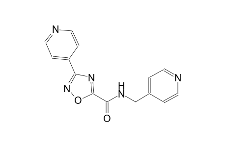 1,2,4-oxadiazole-5-carboxamide, 3-(4-pyridinyl)-N-(4-pyridinylmethyl)-