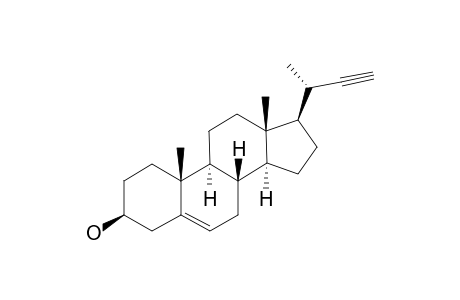 24-NOR-CHOL-5-EN-22-YN-3-BETA-OL