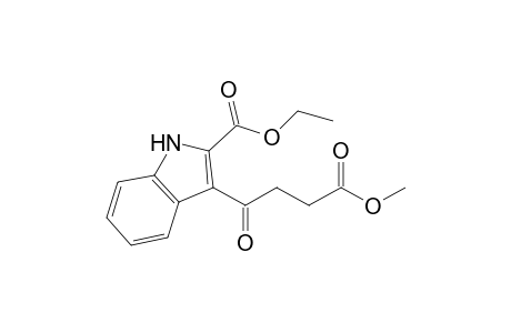 3-(4-keto-4-methoxy-butanoyl)-1H-indole-2-carboxylic acid ethyl ester