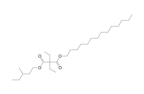 Diethylmalonic acid, 3-methylpentyl tetradecyl ester